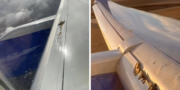 Plane’s Wing Seems to Disintegrate